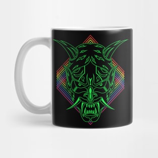 Retro Green Shinigami Mug